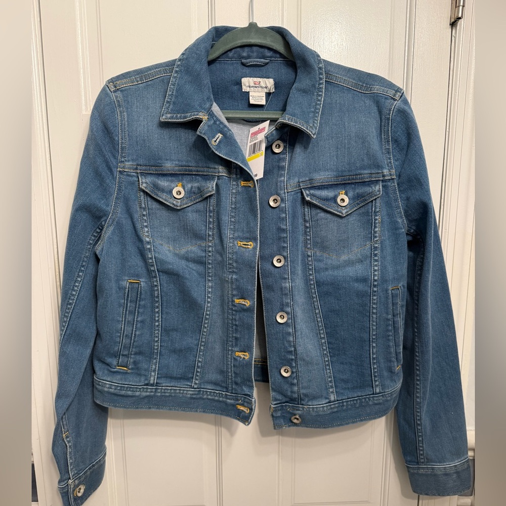 NWT Vineyard Vines Denim Jacket.